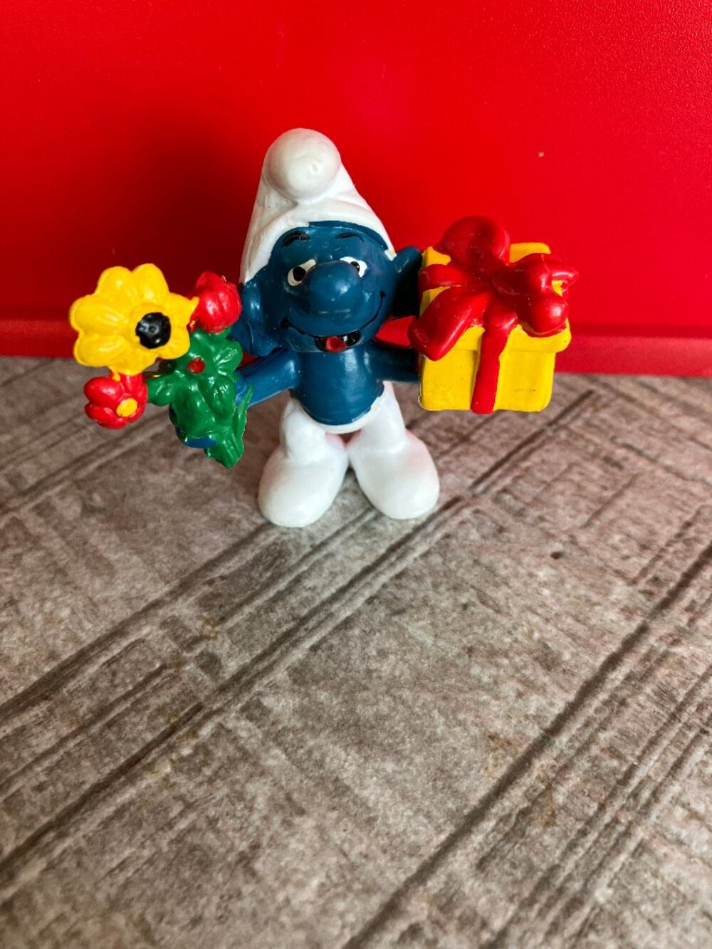 Vintage Smurf Figures 1975-1981 PEY0 Set of 5 - Picture 6 of 12